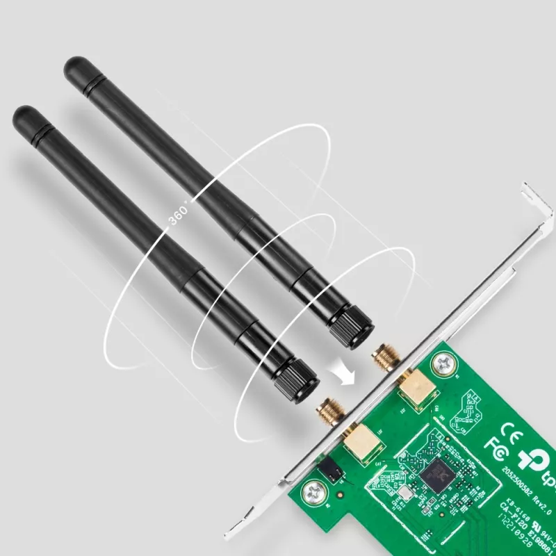 WiFi Adapter TP-Link TL-WN881ND 300Mbps Wireless N PCI Express