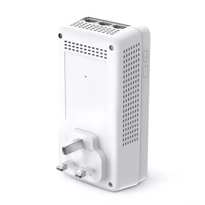 TP-Link TL-WPA8631P PowerLine network adapter 300 Mbit/s Ethernet LAN Wi-Fi White 1 pc(s)
