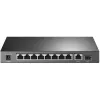TP-Link TL-SG1210P network switch Unmanaged Gigabit Ethernet (10/100/1000) Power over Ethernet (PoE) Grey