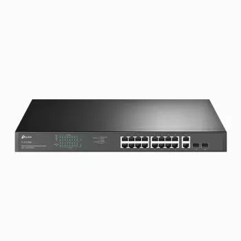 TP-Link 18-Port Gigabit Rackmount Switch with 16 PoE+, Unmanaged, Gigabit Ethernet (10/100/1000), Full duplex, Power over Ethernet (PoE), Rack mounting, 1U