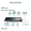 TP-Link 18-Port Gigabit Rackmount Switch with 16 PoE+, Unmanaged, Gigabit Ethernet (10/100/1000), Full duplex, Power over Ethernet (PoE), Rack mounting, 1U