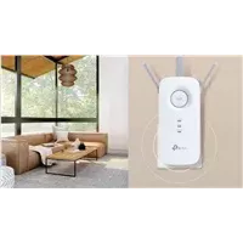 TP-Link RE550 network extender Network transmitter & receiver White 10, 100, 1000 Mbit/s