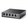 TP-Link 5-Port 10/100Mbps Desktop PoE Switch with 4-Port, Unmanaged, Fast Ethernet (10/100), Full duplex, Power over Ethernet (PoE)