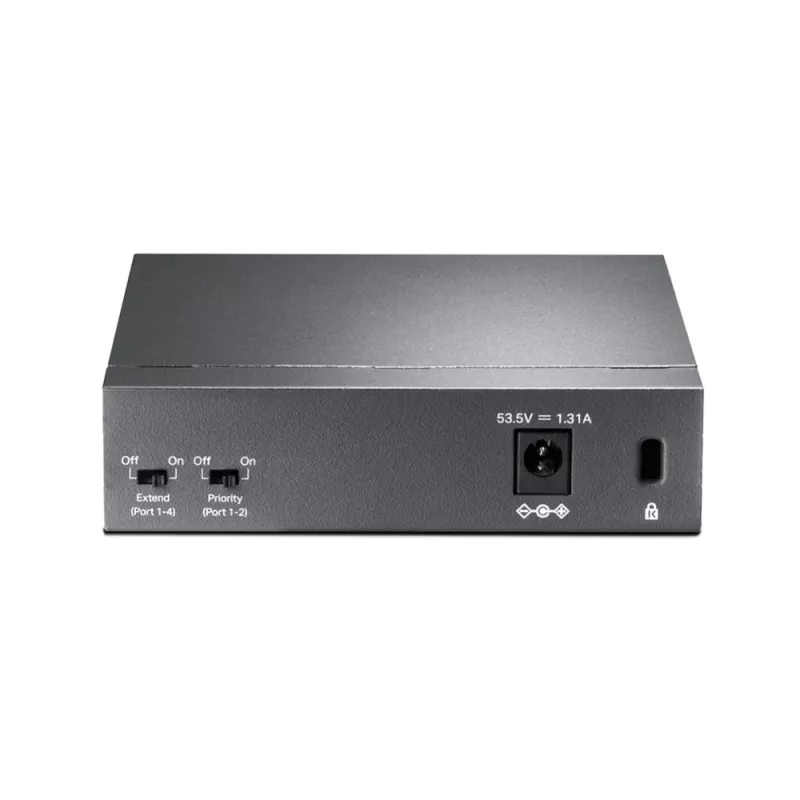 TP-Link 5-Port 10/100Mbps Desktop PoE Switch with 4-Port, Unmanaged, Fast Ethernet (10/100), Full duplex, Power over Ethernet (PoE)