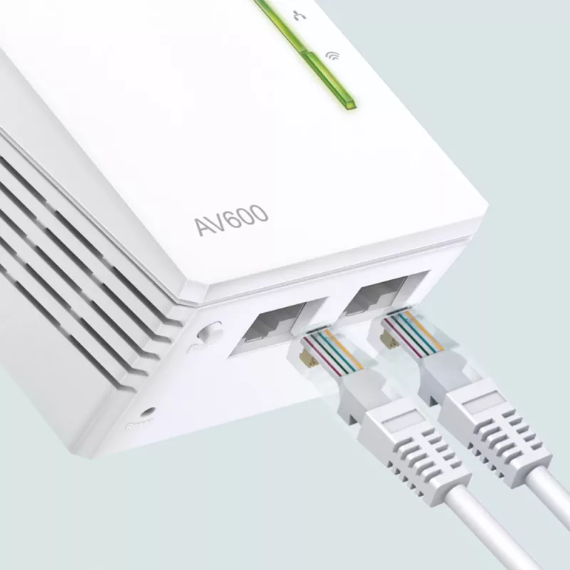 TP-Link AV600 600 Mbit/s Ethernet LAN Wi-Fi White 1 pc(s)