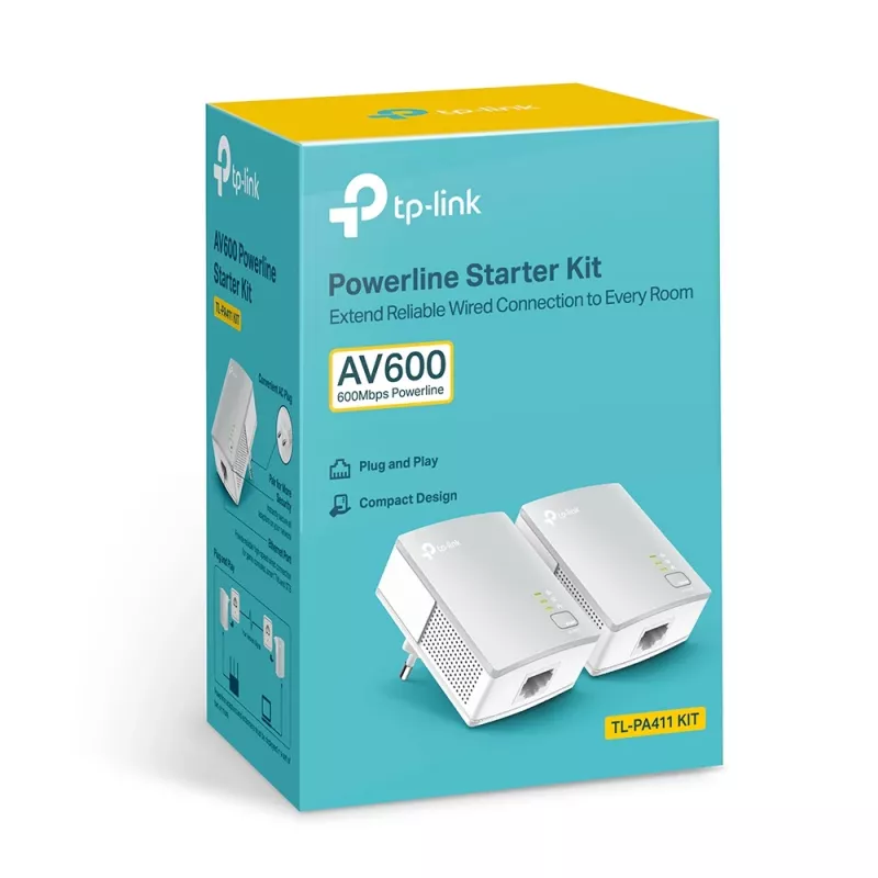 Powerline Adapter TP-Link AV500 Nano Starter Kit