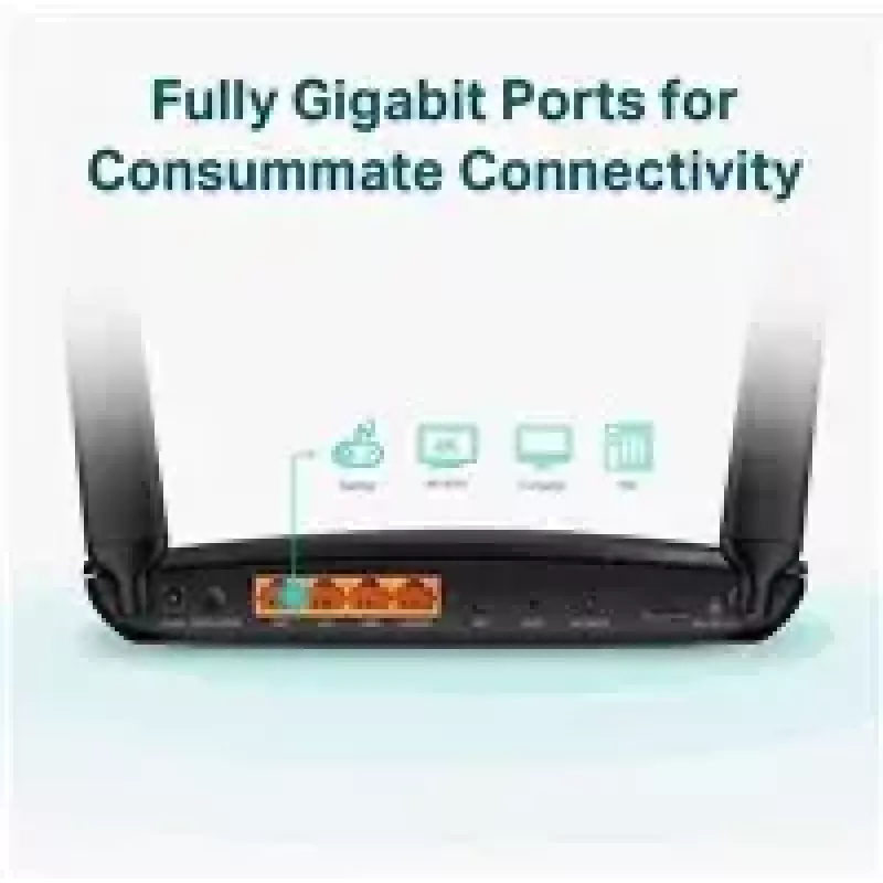 TP-Link 4G+ Cat6 AC1200 Wireless Dual Band Gigabit Router