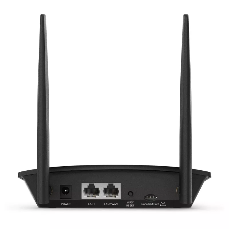TP-Link TL-MR100 wireless router Fast Ethernet Single-band (2.4 GHz) 4G Black