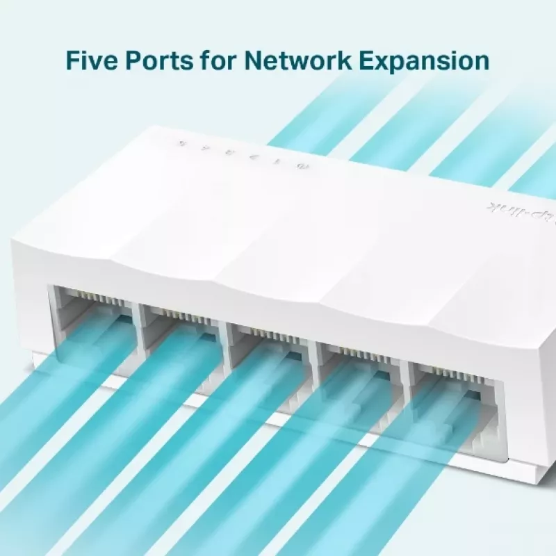 Network Switch TP-Link LS1005 Unmanaged Fast Ethernet White