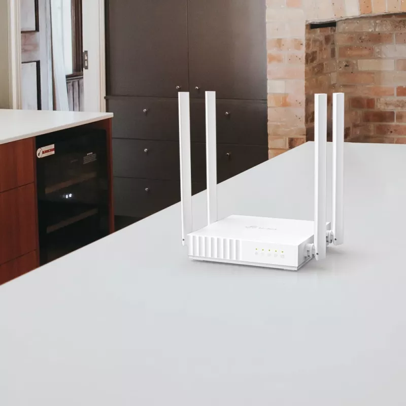TP-Link ARCHER C24 wireless router Fast Ethernet Dual-band (2.4 GHz / 5 GHz) White