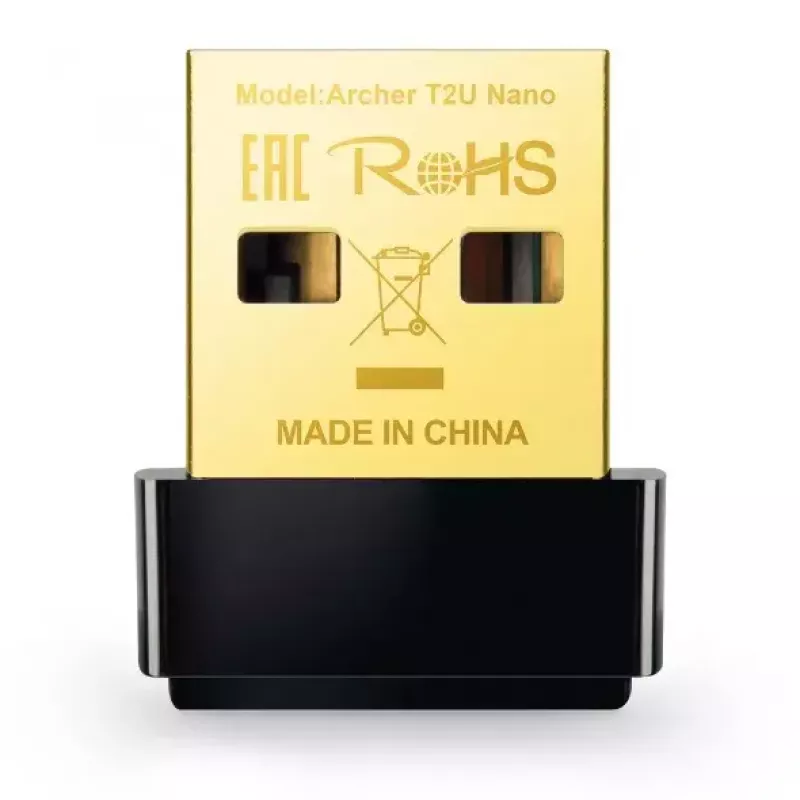 TP-Link Nano AC600 USB WiFi Adapter(Archer T2U Nano)- 2.4G/5G Dual Band Wireless Network Transceiver