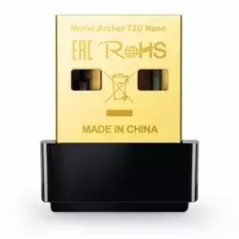 TP-Link Nano AC600 USB WiFi Adapter(Archer T2U Nano)- 2.4G/5G Dual Band Wireless Network Transceiver