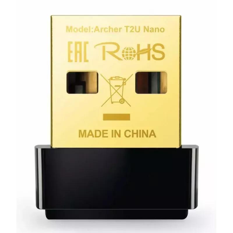 TP-Link Nano AC600 USB WiFi Adapter(Archer T2U Nano)- 2.4G/5G Dual Band Wireless Network Transceiver