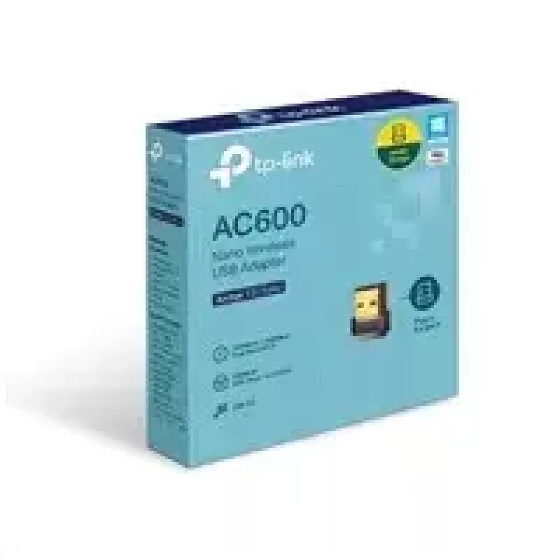 TP-Link Nano AC600 USB WiFi Adapter(Archer T2U Nano)- 2.4G/5G Dual Band Wireless Network Transceiver