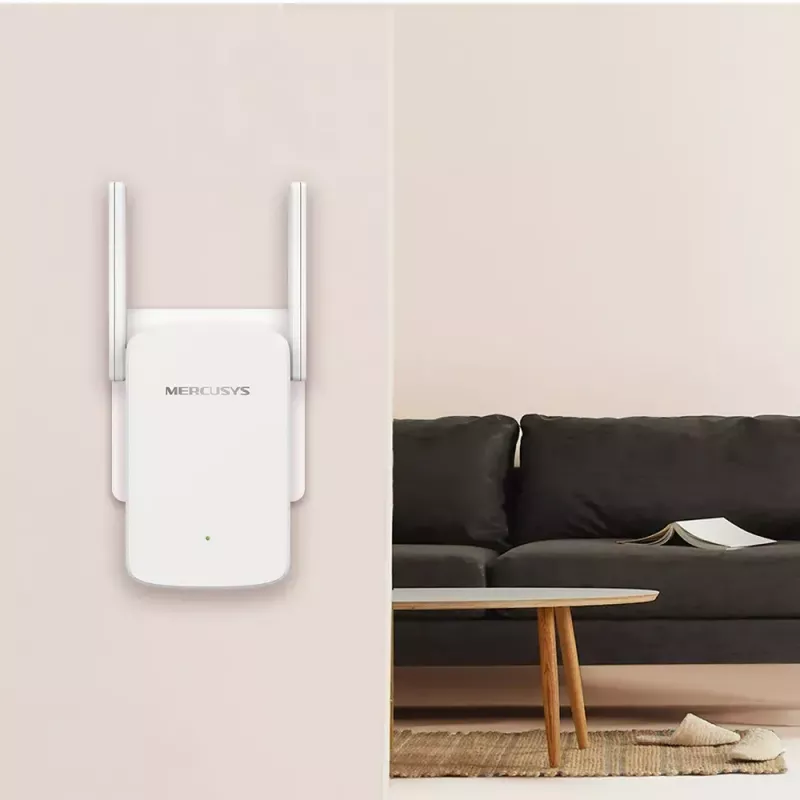 Wireless Range Extender MERCUSYS ME30 AC1200 — Dual-Band 802.11b/g, 2 External Antennas, 1x RJ-45