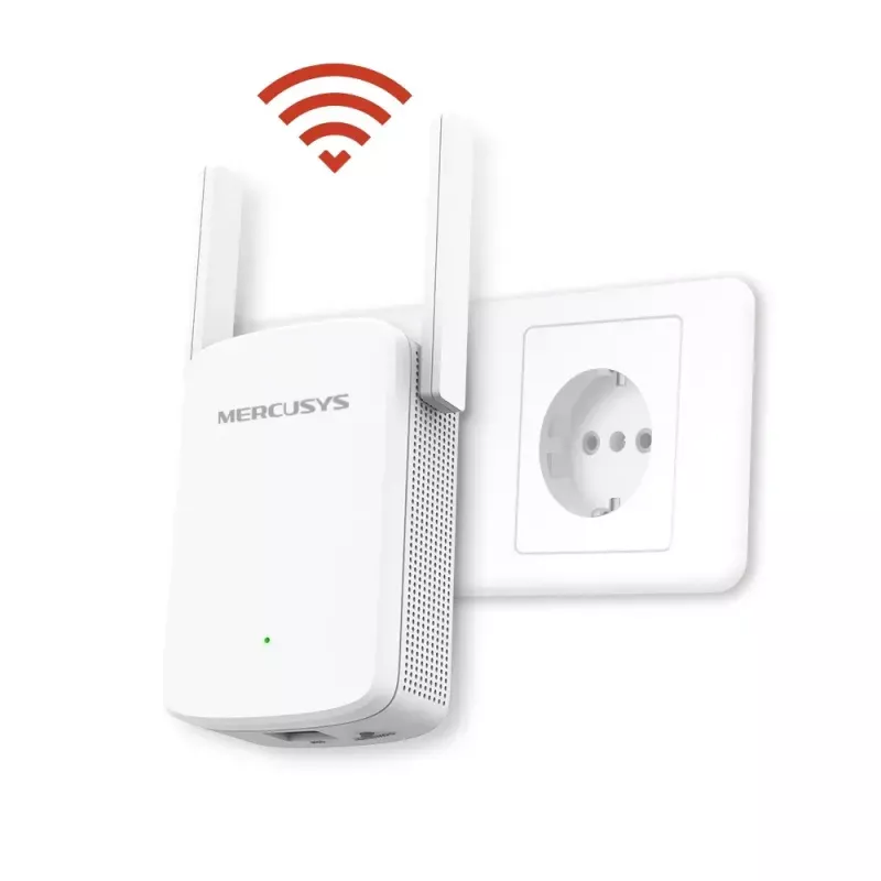 Wireless Range Extender MERCUSYS ME30 AC1200 — Dual-Band 802.11b/g, 2 External Antennas, 1x RJ-45