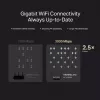 Tabletop router MERCUSYS MR80X — Dual-band Wi‑Fi 6 (802.11ax), 3000 Mbps, 4 external antennas, 3 Gigabit LAN ports