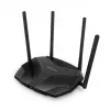 Tabletop router MERCUSYS MR80X — Dual-band Wi‑Fi 6 (802.11ax), 3000 Mbps, 4 external antennas, 3 Gigabit LAN ports