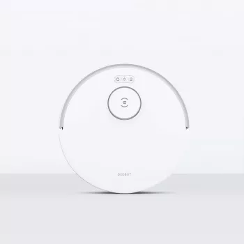 Robot vacuum cleaner Ecovacs DEEBOT N20 — LDS navigation, 8000 Pa, 5200 mAh, 300 min runtime, OZMO mopping, 0.4 L dustbin, white