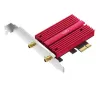 Internal WLAN/Bluetooth network card Cudy WE4000 — PCIe, Intel AX200, Wi‑Fi 6 tri‑band (2.4/5/6 GHz), 2400 Mbit/s, Bluetooth 5.0