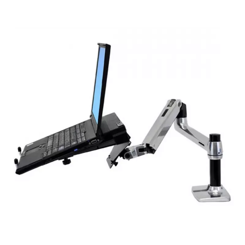 Ergotron LX Desk Mount LCD Arm, Polished Aluminum