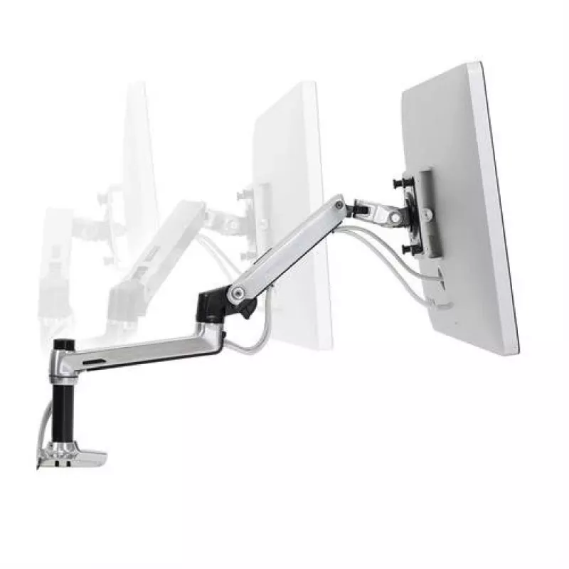 Ergotron LX Desk Mount LCD Arm, Polished Aluminum