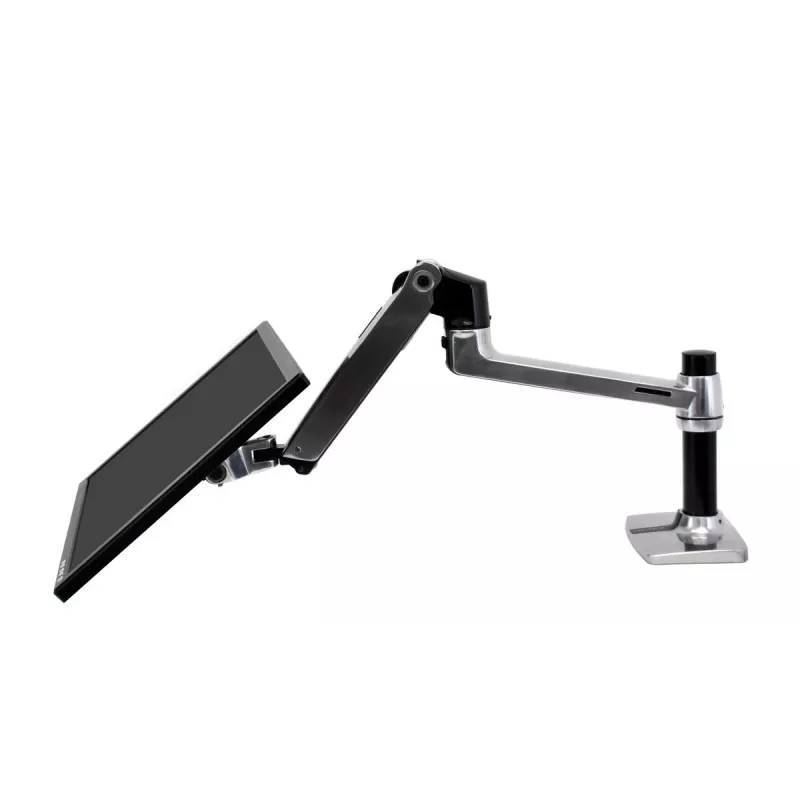 Ergotron LX Desk Mount LCD Arm, Polished Aluminum
