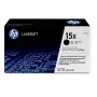 HP 15X High Yield Black Original LaserJet Toner Cartridge, 3500 pages, Black, 1 pc(s)