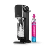 Soda Maker SodaStream ART Black Steel 1L Carbonator 60L
