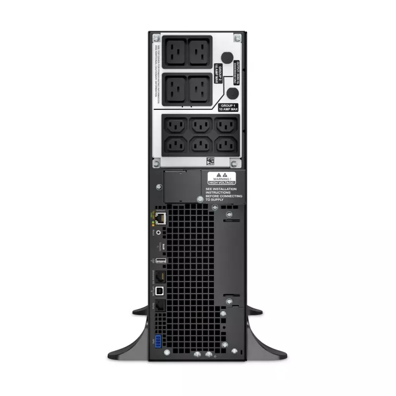 APC Smart-UPS On-Line, 5kVA, Tower, 230V, 6x C13+4x C19 IEC outlets, Network Card+SmartSlot, Extended runtime, W/O rail kit
