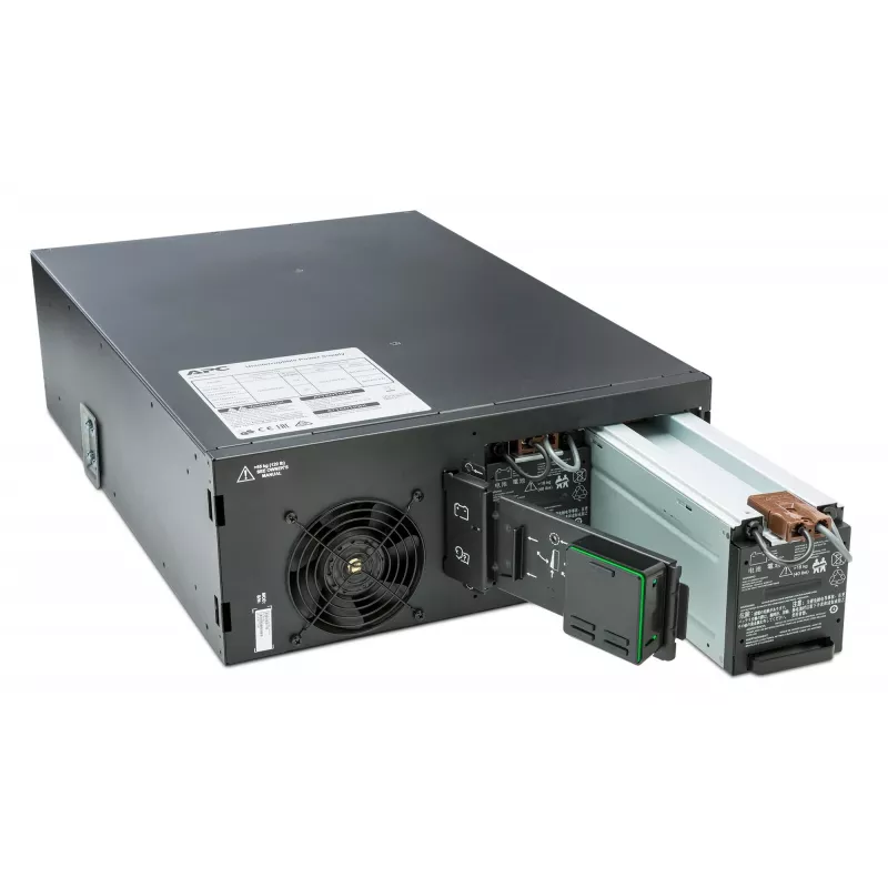 APC Smart-UPS On-Line SRT6KRMXLI - 6kW/VA, 6x C13 + 4x C19 + hardwire 1 phase output, rack mountable, Embedded NMC