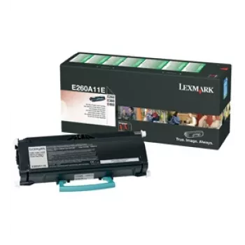 Toner cartridge Lexmark E260A11E 3000 pages Black