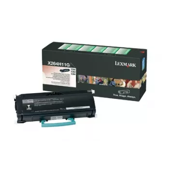 Toner Lexmark Cartridge Black X264H11G 3000 pages