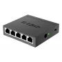 D-Link DGS-105 Unmanaged L2 Gigabit Ethernet (10/100/1000) Black