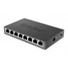 D-Link DGS-108 Unmanaged L2 Gigabit Ethernet (10/100/1000) Black