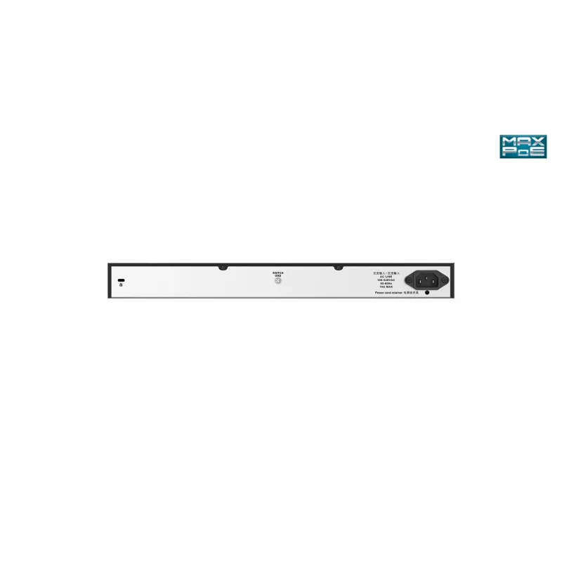 D-Link 24-Port Desktop Gigabit Unmanaged PoE Switch with 2 x 100/1000Mbps Combo Ports
