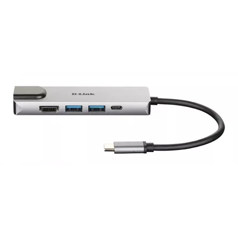 D-Link 5-in-1 USB-C Hub with HDMI/Ethernet and Power Delivery