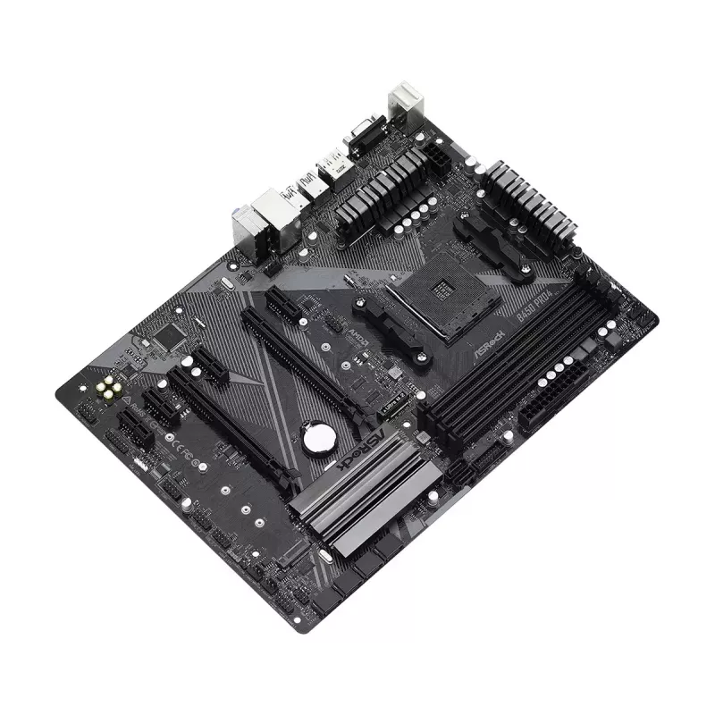 Motherboard ASRock B450 PRO4 R2.0 AMD B450 Socket AM4 ATX