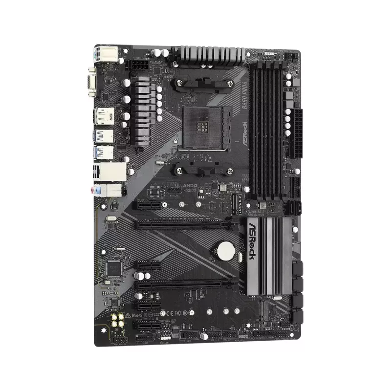 Motherboard ASRock B450 PRO4 R2.0 AMD B450 Socket AM4 ATX
