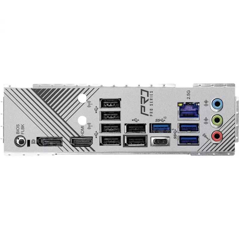 Motherboard ASRock B650 Pro RS — ATX, Socket AM5, AMD B650, DDR5, 4 DIMM, 128 GB, 2.5Gb LAN, 1x M.2, HDMI, DisplayPort