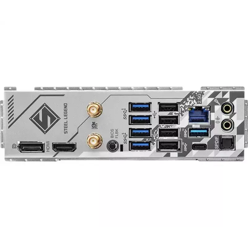 Motherboard ASRock B650 Steel Legend WiFi — AMD B650, Socket AM5, ATX, DDR5, 4x DIMM, 192GB, Wi‑Fi 6E, 2.5Gb LAN