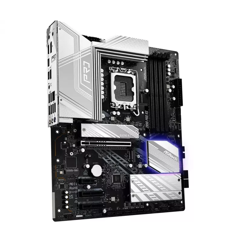 Motherboard ASRock Z890 Pro RS — Intel Z890, LGA 1851, ATX, 4x DDR5 slots, PCIe Gen5 x16, 2.5Gb LAN, Thunderbolt 4