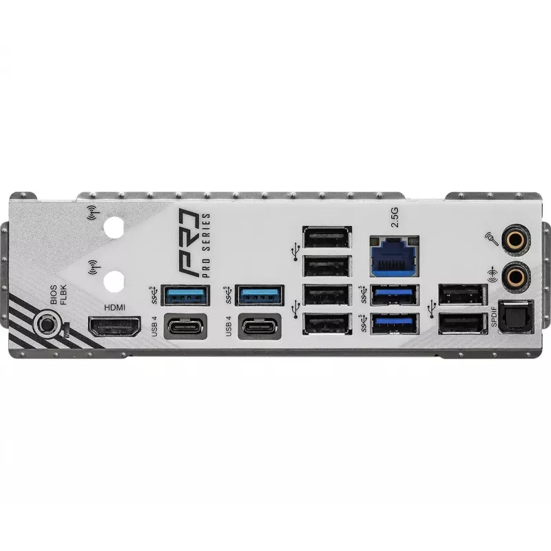 Motherboard ASRock X870 PRO RS ATX for AMD Socket AM5, DDR5, 4x DIMM, 256GB, PCIe Gen5 M.2, 2.5Gb LAN