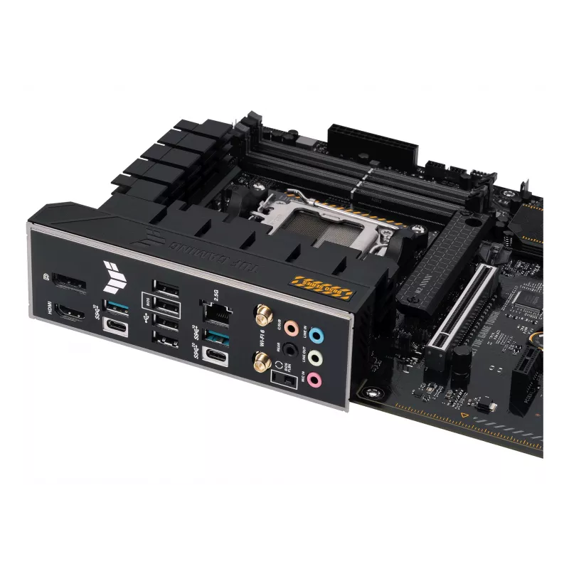 Motherboard ASUS TUF GAMING B650-PLUS WIFI — AMD B650, Socket AM5, ATX, DDR5, 4 DIMM, Wi‑Fi 6, 2.5Gb LAN, 3x M.2