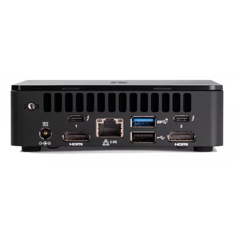 Mini PC barebone ASUS NUC 12 Pro Slim Kit RNUC12WSKI700002I — Intel Core i7-1260P, supports 64 GB DDR4, 2x M.2 SSD, Wi‑Fi 6E, Thunderbolt 4