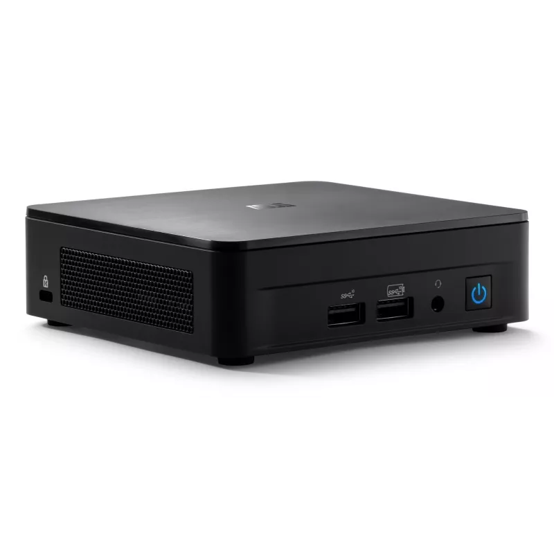 Mini PC barebone ASUS NUC 12 Pro Slim Kit RNUC12WSKI700002I — Intel Core i7-1260P, supports 64 GB DDR4, 2x M.2 SSD, Wi‑Fi 6E, Thunderbolt 4