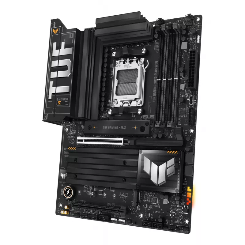Motherboard ASUS TUF GAMING X870-PLUS WIFI — AMD X870, Socket AM5, ATX, DDR5, 4 DIMM, Wi‑Fi 7, Bluetooth 5.4