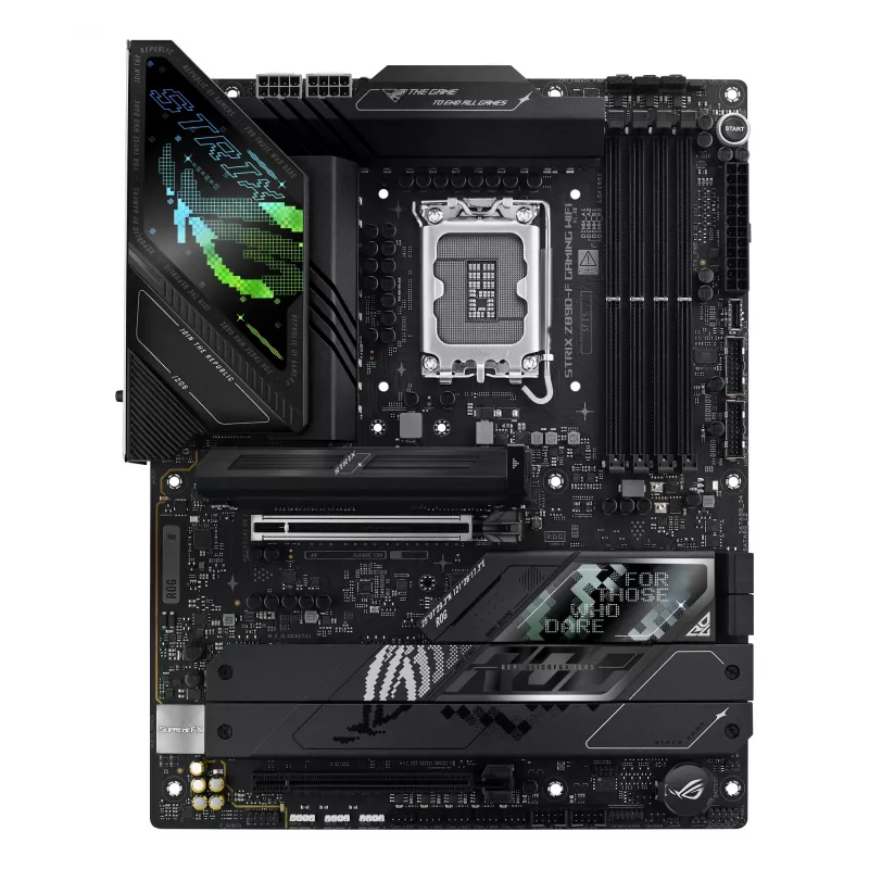 Motherboard ASUS ROG STRIX Z890-F GAMING WIFI — Intel Z890, LGA 1851, ATX, DDR5, 4x DIMM, 192GB, Wi‑Fi 7, Bluetooth 5.4
