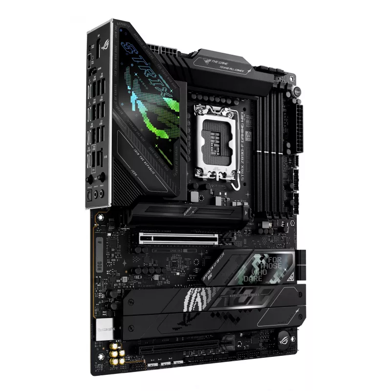 Motherboard ASUS ROG STRIX Z890-F GAMING WIFI — Intel Z890, LGA 1851, ATX, DDR5, 4x DIMM, 192GB, Wi‑Fi 7, Bluetooth 5.4