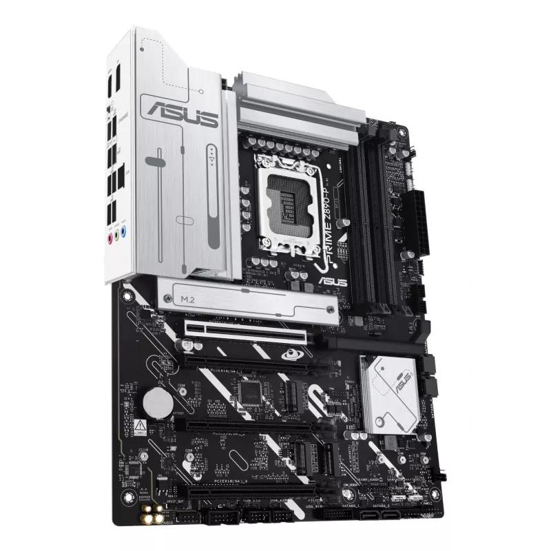 Motherboard ASUS PRIME Z890-P — Intel Z890, LGA 1851, ATX, DDR5, 4x DIMM, 192GB, 4x M.2, 2.5Gb LAN, HDMI 2.1, 1x USB-C